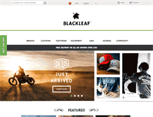 Tablet Screenshot of blackleaf.com